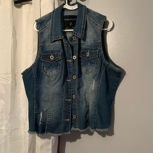 Maurices Denim Vest